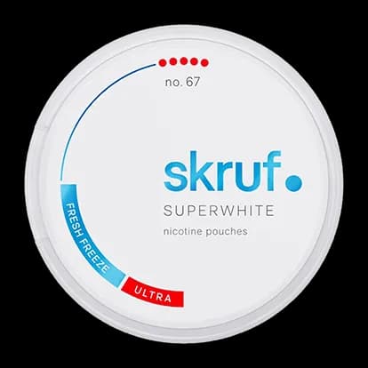 Skruf Superwhite Fresh Freeze Ultra No. 67
