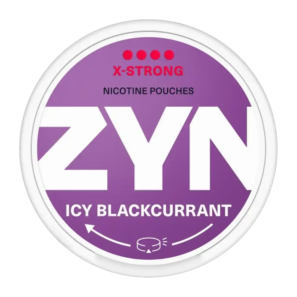 ZYN Icy Blackcurrant X-Strong S4